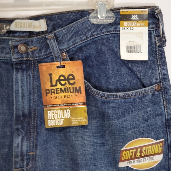 Lee Premium Select Reg Bootcut Jeans 36x32 NWT - Picture 4 of 15